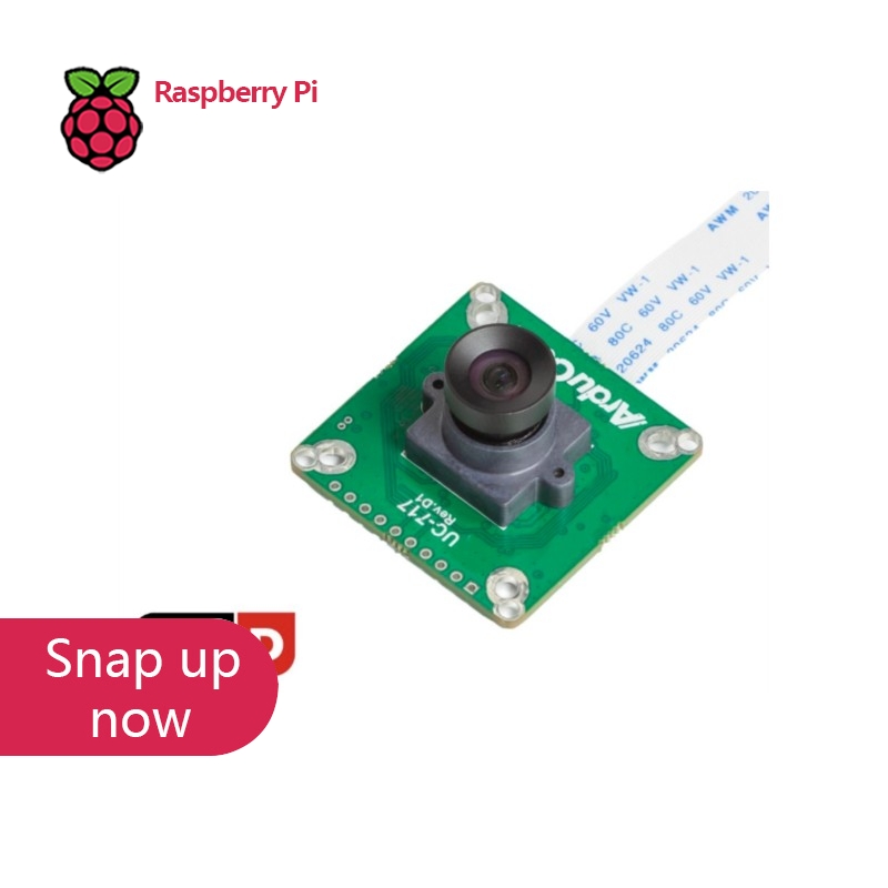 Raspberry Pi Global Shutter Camera Imx296 - Cámara Arducam IMX296 de 1.58MP con
