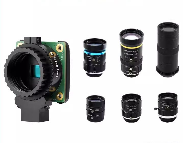 Raspberry Pi Global Shutter Camera Imx296 - Módulo de Cámara con Obturador Global