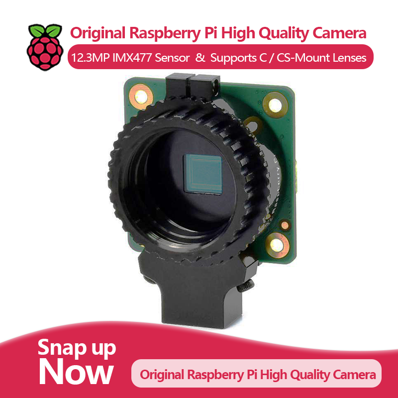 Raspberry Pi Global Shutter Camera Imx296 - Cámara Raspberry Pi original de alta