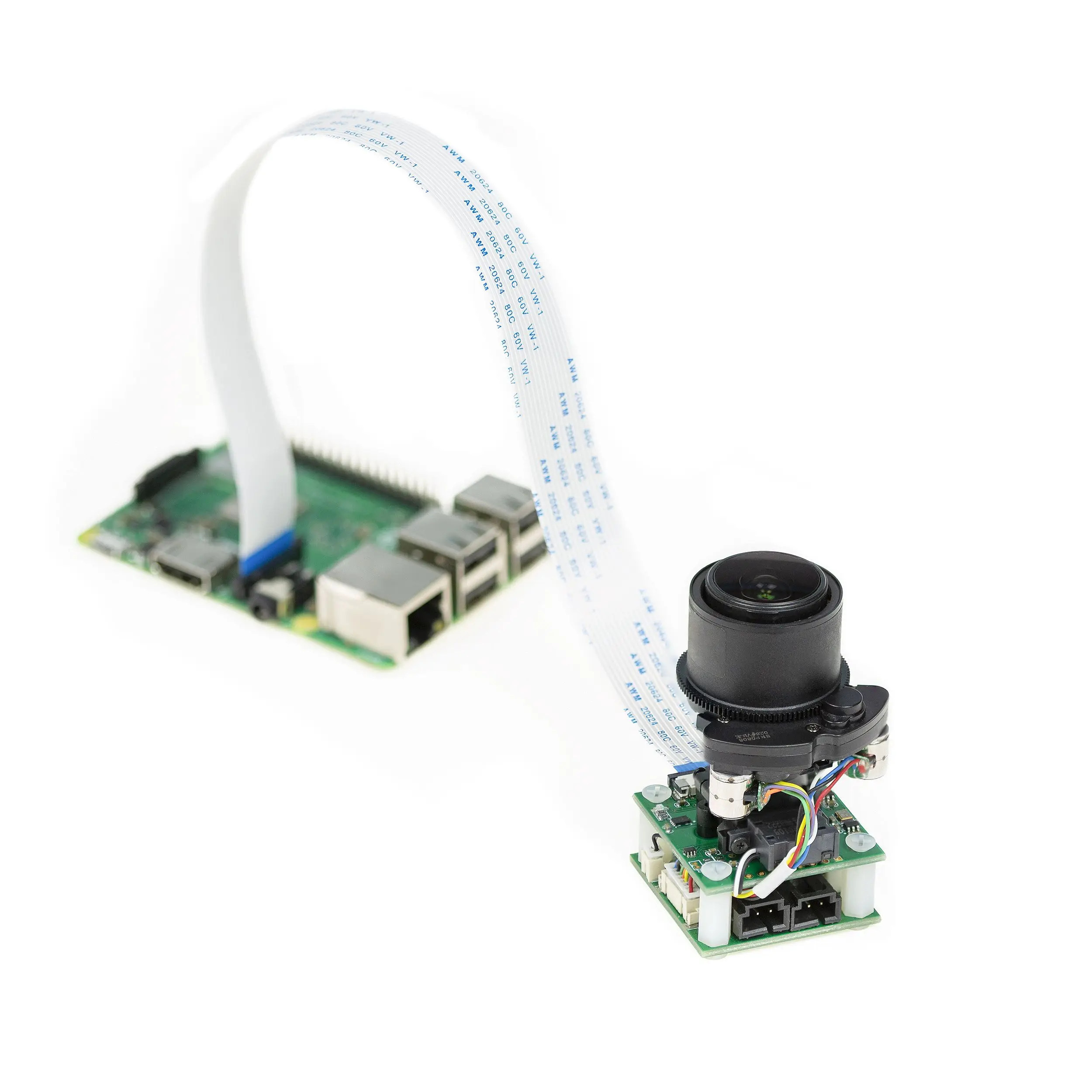 Cámara PTZ FMT .Arducam 5MP 10 - Raspberry Pi Global Shutter Camera Imx296 reseña y precio