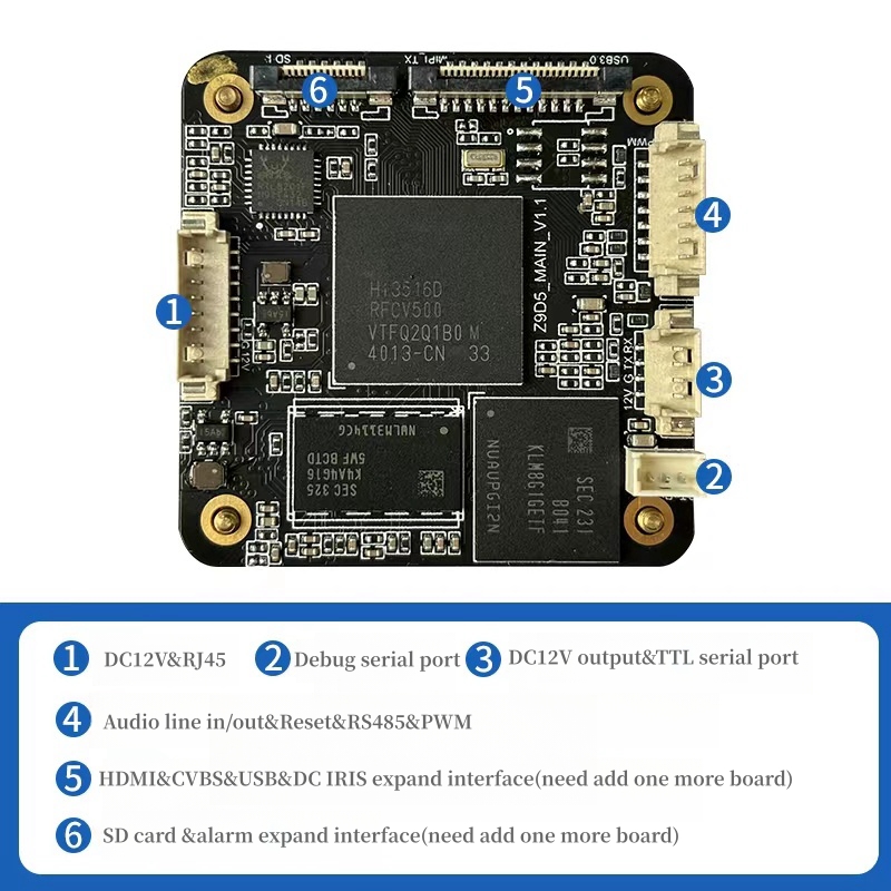 Módulo de cámara de luz ultrab - Imx585 Ultra Low Light Camera Module reseña y precio